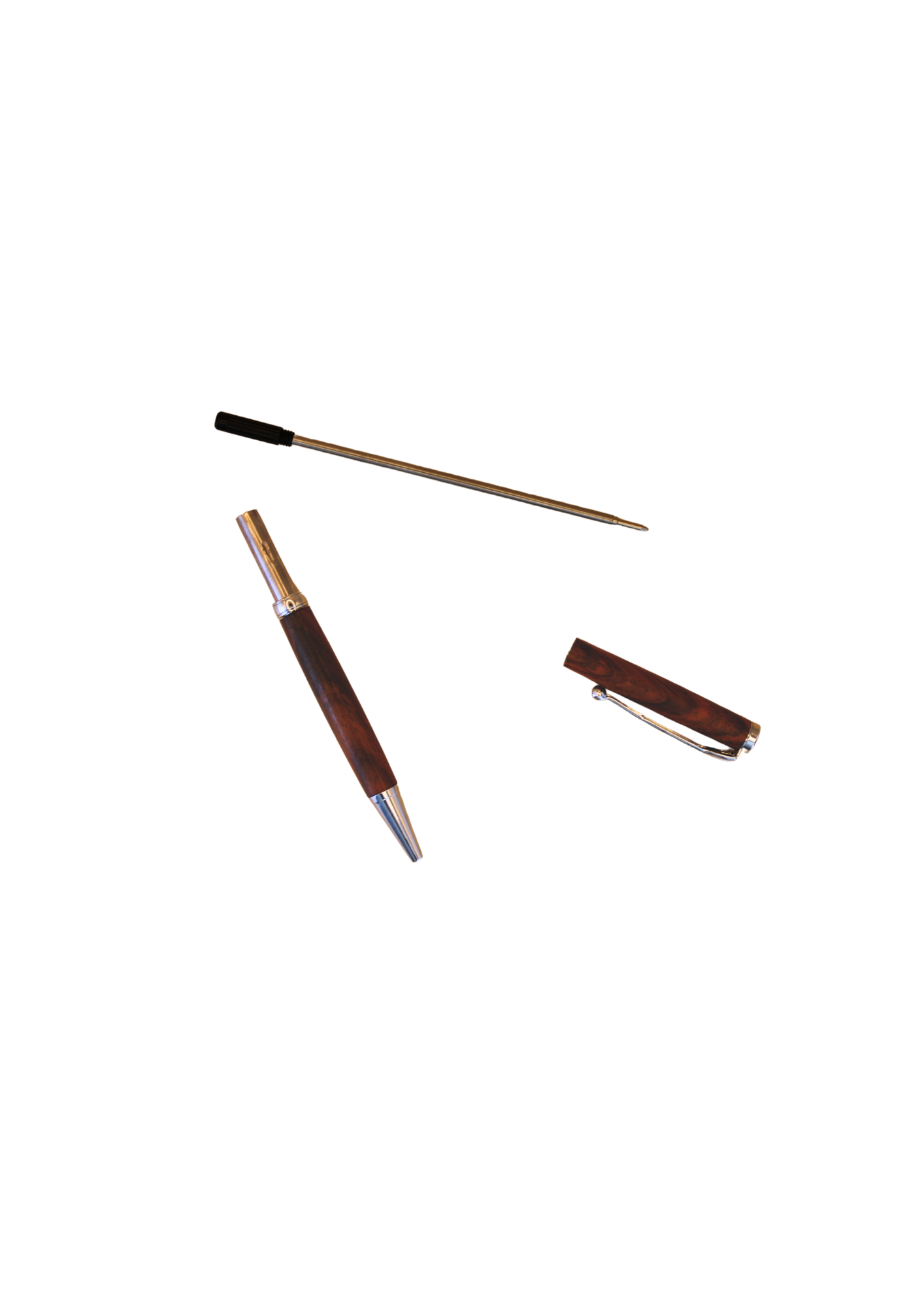 Stylo à bille en bois de cocobolo