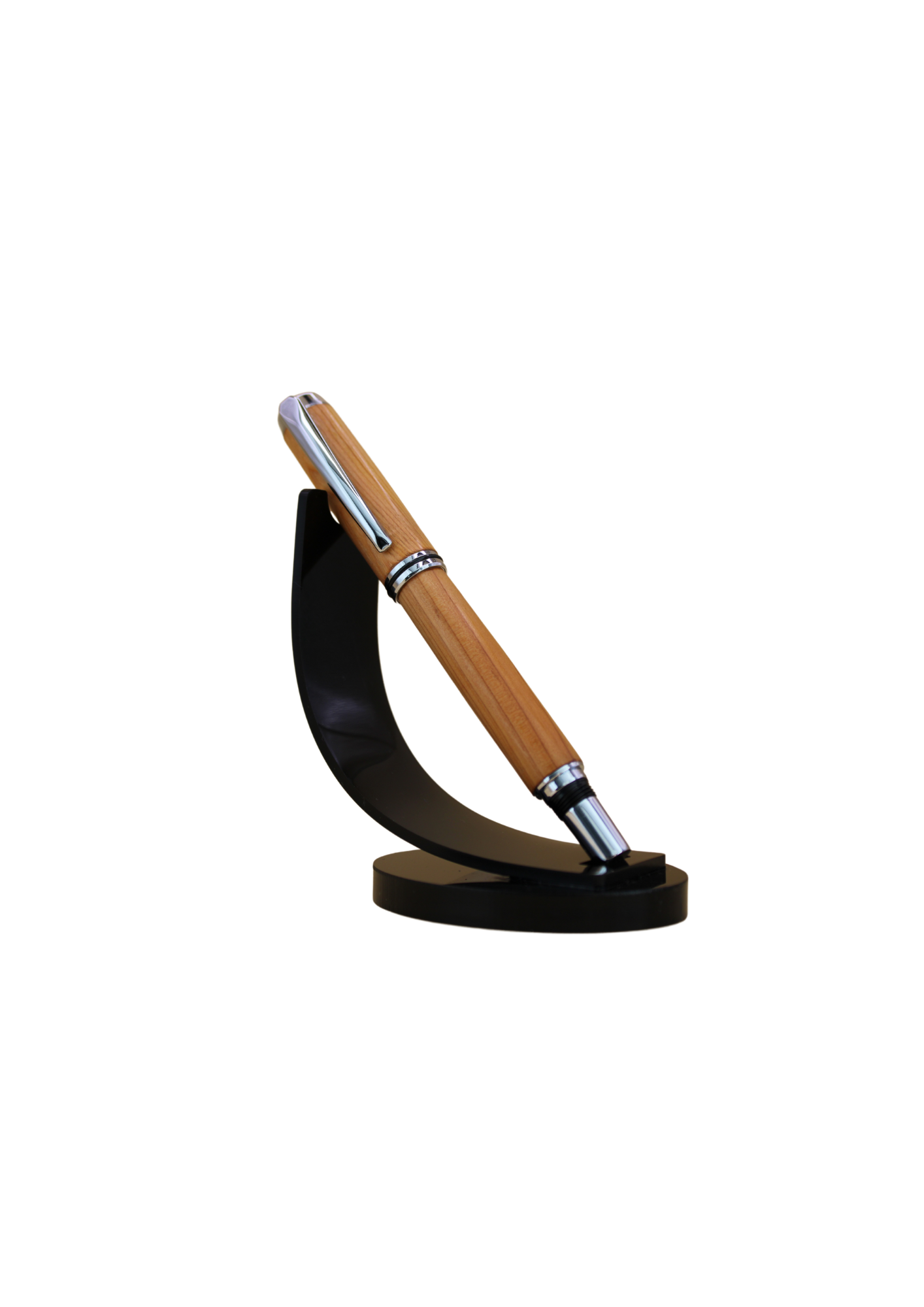 Stylo à plume en bois d'olivier