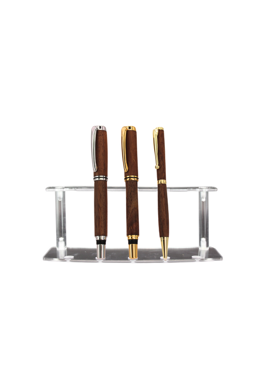 Pack 3 stylos en bois de bannia