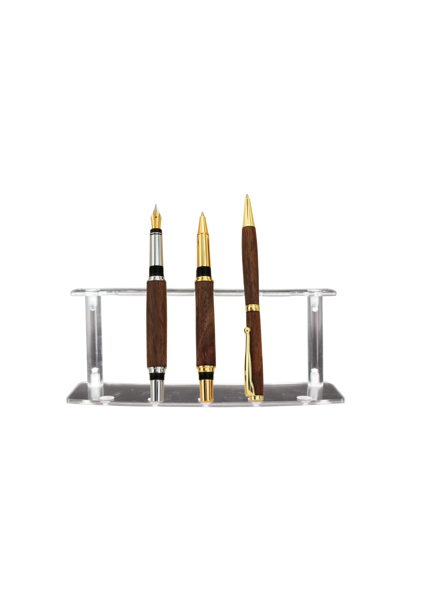 Pack 3 stylos en bois de bannia